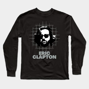 eric clapton -> 70s retro Long Sleeve T-Shirt